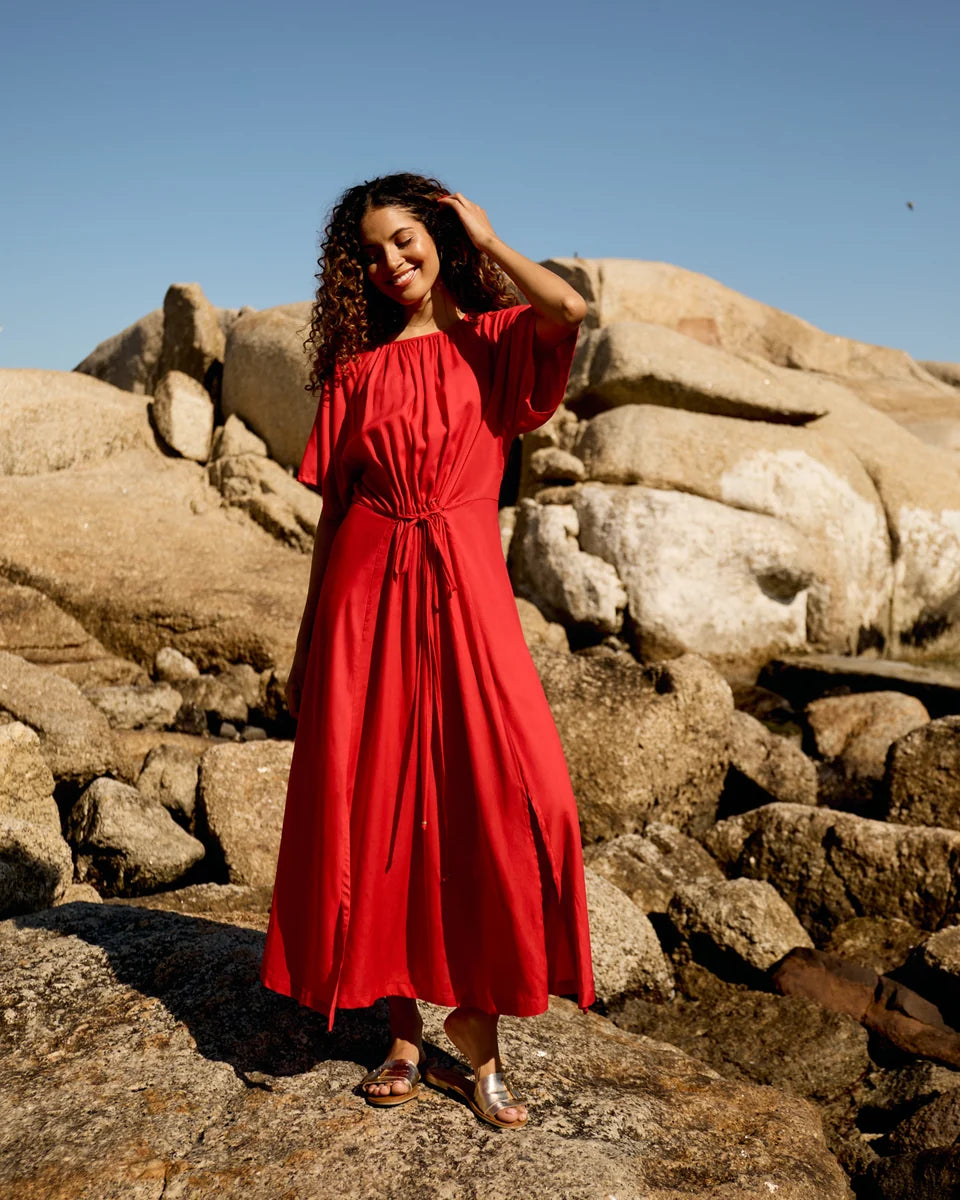 Muse Dress - Red