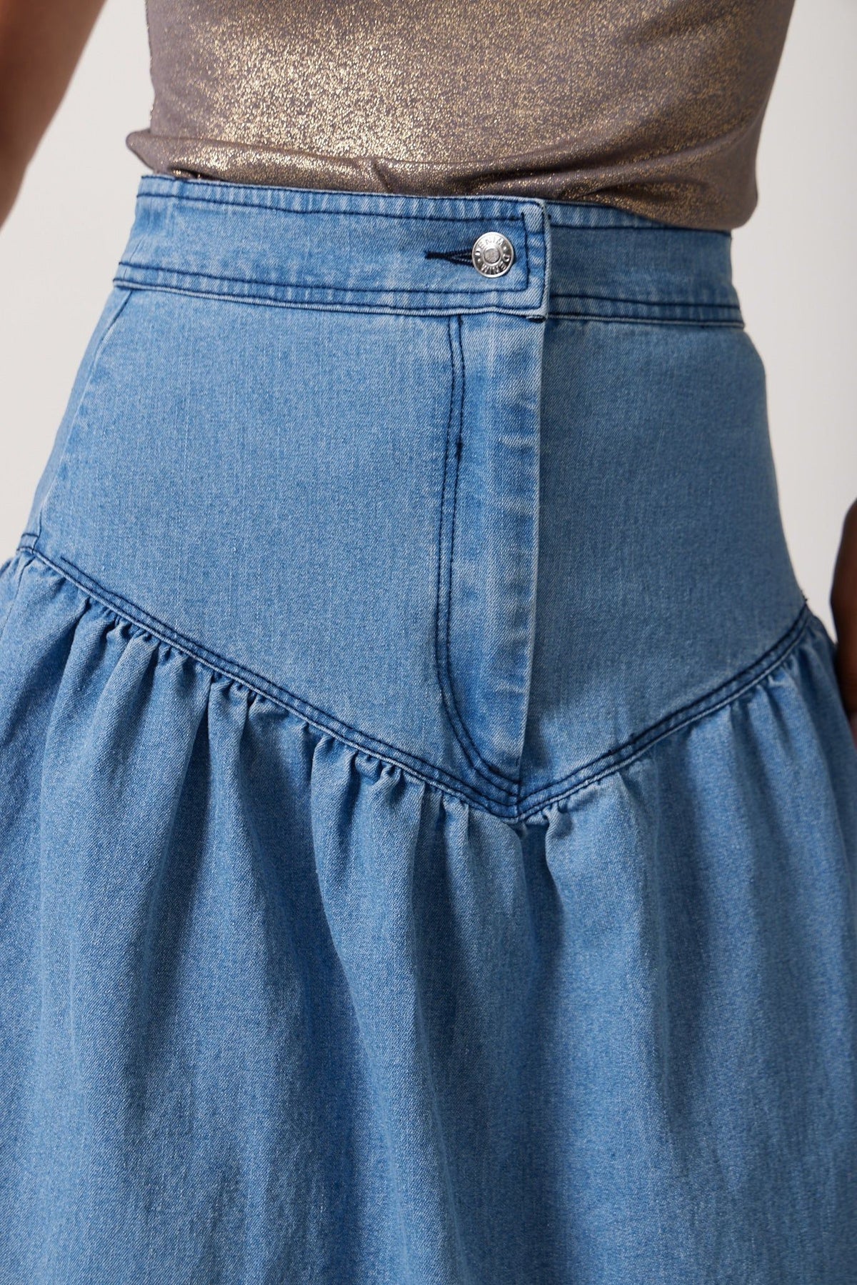 Philomena Skirt - Sea Wash
